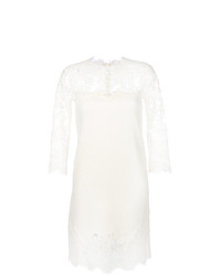 weißes ausgestelltes Kleid aus Spitze von Ermanno Scervino