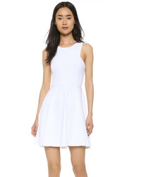 weißes ausgestelltes Kleid von BB Dakota