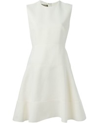 weißes ausgestelltes Kleid von Giambattista Valli