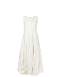 weißes ausgestelltes Kleid von Song For The Mute