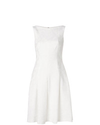 weißes ausgestelltes Kleid von Talbot Runhof