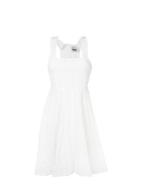 weißes ausgestelltes Kleid von Twin-Set