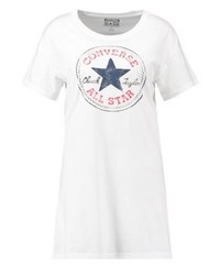 weißes bedrucktes Freizeitkleid von Converse