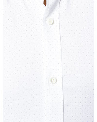 weißes bedrucktes Hemd von Z Zegna