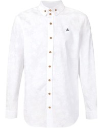 weißes bedrucktes Hemd von Vivienne Westwood