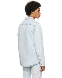 weißes bedrucktes Jeanshemd von Off-White