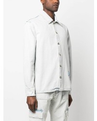 weißes bedrucktes Jeanshemd von Off-White