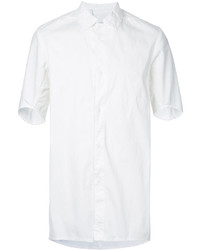 weißes bedrucktes Kurzarmhemd von 11 By Boris Bidjan Saberi
