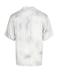 weißes bedrucktes Kurzarmhemd von Stampd