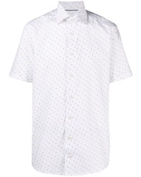 weißes bedrucktes Kurzarmhemd von Eton