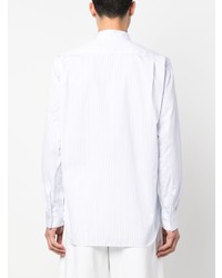 weißes bedrucktes Langarmhemd von Comme Des Garcons SHIRT