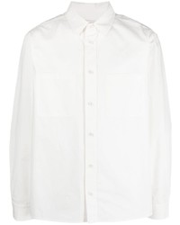 weißes bedrucktes Langarmhemd von Ih Nom Uh Nit