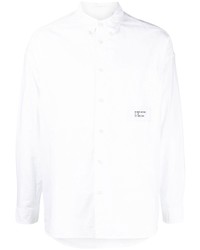 weißes bedrucktes Langarmhemd von Izzue