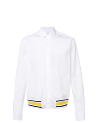 weißes bedrucktes Langarmhemd von Loewe
