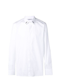 weißes bedrucktes Langarmhemd von Neil Barrett