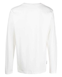 weißes bedrucktes Langarmshirt von AUTRY