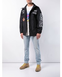 weißes bedrucktes Langarmshirt von Off-White