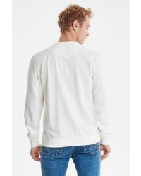 weißes bedrucktes Sweatshirt von BLEND