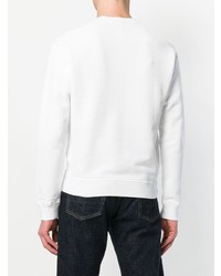weißes bedrucktes Sweatshirt von DSQUARED2
