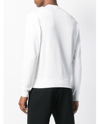 weißes bedrucktes Sweatshirt von DSQUARED2