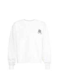 weißes bedrucktes Sweatshirt von Enfants Riches Deprimes