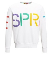 weißes bedrucktes Sweatshirt von Esprit