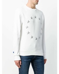 weißes bedrucktes Sweatshirt von Études