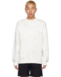 weißes bedrucktes Sweatshirt von Han Kjobenhavn