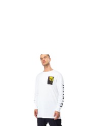 weißes bedrucktes Sweatshirt von Hype