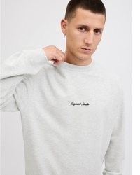 weißes bedrucktes Sweatshirt von Jack & Jones