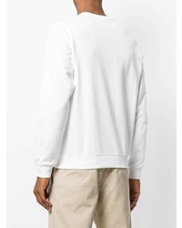 weißes bedrucktes Sweatshirt von Paul & Shark
