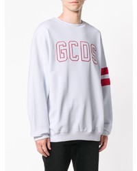 weißes bedrucktes Sweatshirt von Gcds