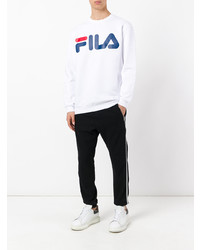 weißes bedrucktes Sweatshirt von Fila