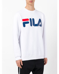 weißes bedrucktes Sweatshirt von Fila