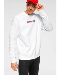 weißes bedrucktes Sweatshirt von Nike Sportswear