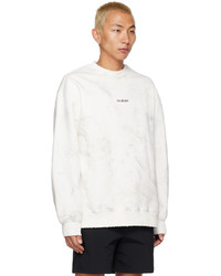 weißes bedrucktes Sweatshirt von Han Kjobenhavn