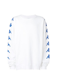 weißes bedrucktes Sweatshirt von Paura