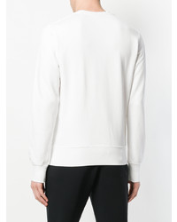 weißes bedrucktes Sweatshirt von Aspesi