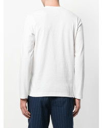 weißes bedrucktes Sweatshirt von Comme Des Garçons Shirt Boys