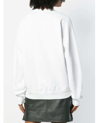 weißes bedrucktes Sweatshirt von Dsquared2
