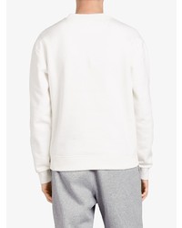 weißes bedrucktes Sweatshirt von Burberry