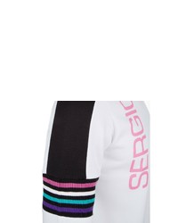 weißes bedrucktes Sweatshirt von Sergio Tacchini