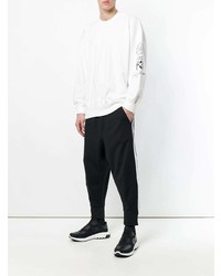 weißes bedrucktes Sweatshirt von Y-3