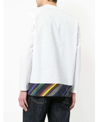 weißes bedrucktes Sweatshirt von Kolor