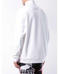 weißes bedrucktes Sweatshirt von Calvin Klein Jeans Est. 1978