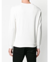 weißes bedrucktes Sweatshirt von A.P.C.