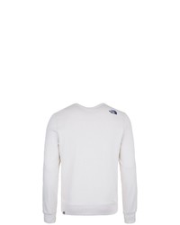 weißes bedrucktes Sweatshirt von The North Face