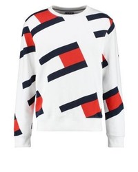 weißes bedrucktes Sweatshirt von Tommy Hilfiger