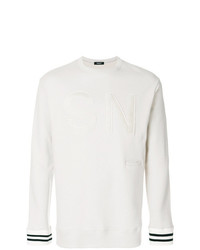 weißes bedrucktes Sweatshirt von Undercover