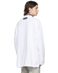 weißes bedrucktes Sweatshirt von Stella McCartney